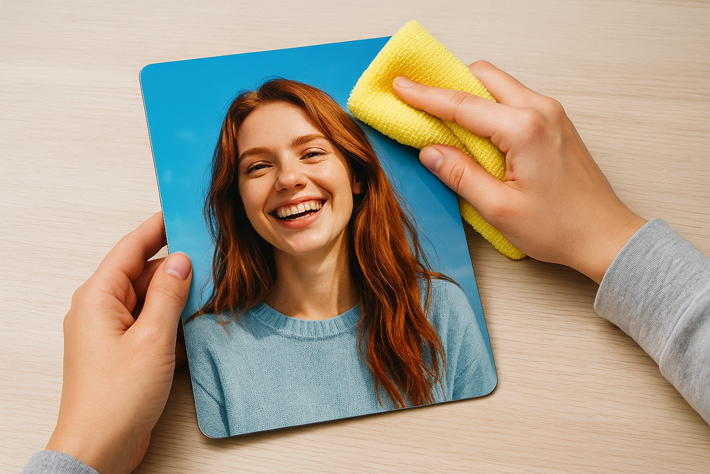 GLOSSY METAL PHOTO PRINT
