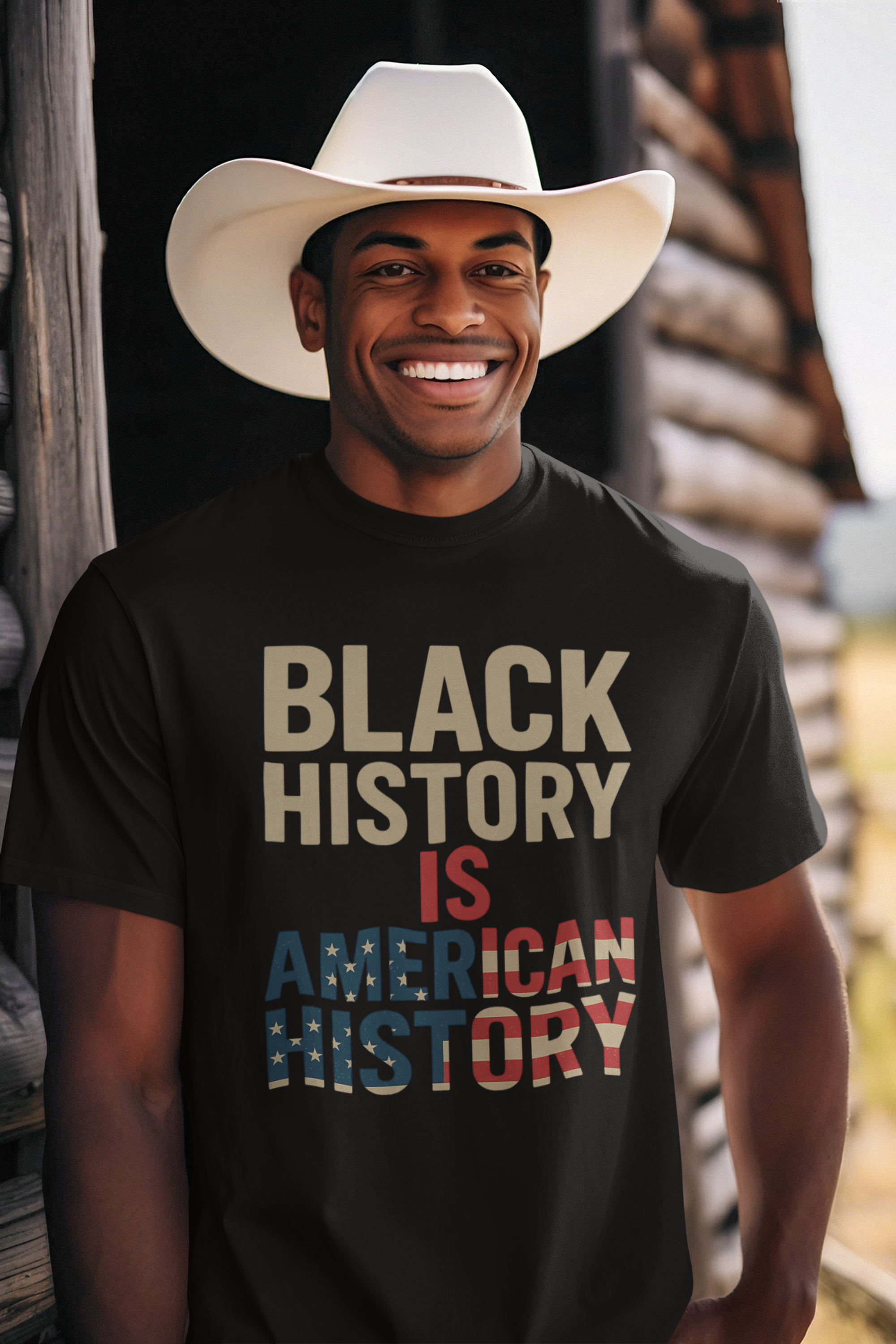 BLACK HISTORY IS AMERICAN HISTORY T-SHIRT